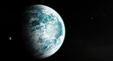 Картинка космос арт звезды вселенная планеты галактика