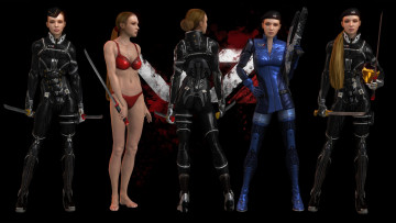 Картинка видео+игры mass+effect+-+occitania +dae+hyun+and+cassius персонажи