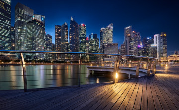 Картинка города -+огни+ночного+города город огни