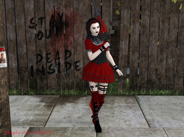 Обои картинки фото 3д графика, фантазия , fantasy, девушка, взгляд, фон