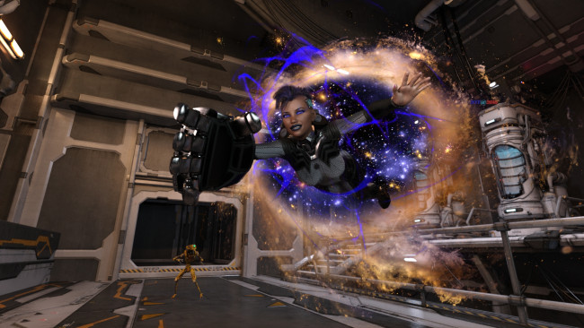 Обои картинки фото 3д графика, фантазия , fantasy, девушка, взгляд, фон