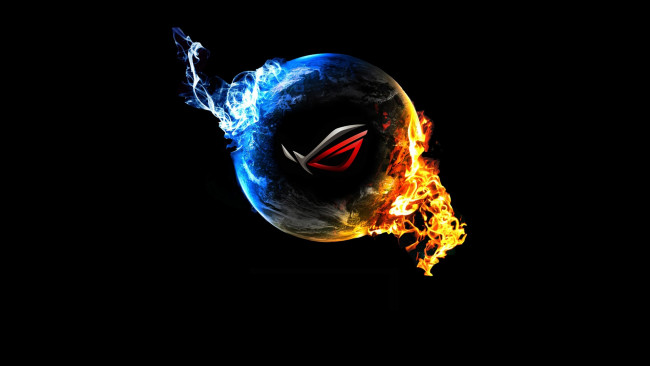 Обои картинки фото компьютеры, asus, фон, логотип