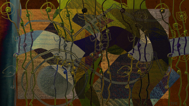 Обои картинки фото векторная графика, графика , graphics, линии, цвет, формы, холст, абстракция