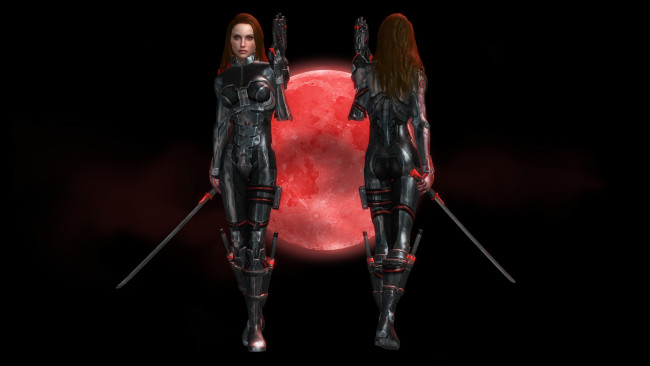 Обои картинки фото видео игры, mass effect - occitania,  dae hyun and cassius, персонажи