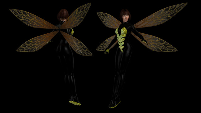 Обои картинки фото видео игры, mass effect - occitania,  dae hyun and cassius, персонажи