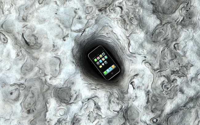 Обои картинки фото бренды, iphone, смартфон