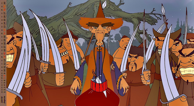 Обои картинки фото календари, кино,  мультфильмы, оружие, мужчина, взгляд