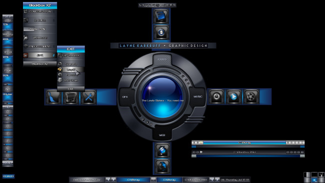 Обои картинки фото компьютеры, screenshots, фон, логотип