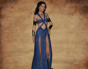 Картинка 3д+графика люди+ people фон взгляд девушка