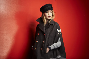 Картинка gigi+hadid+ 2019 девушки gigi+hadid блондинка модель пальто gigi hadid