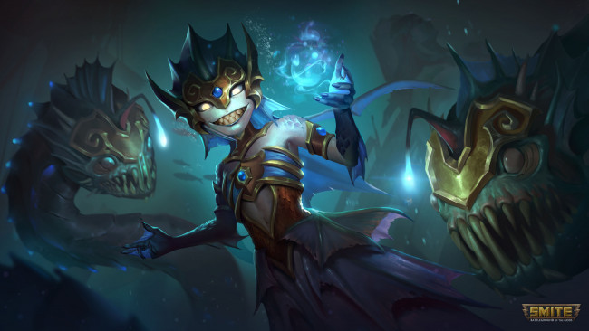 Обои картинки фото видео игры, smite, игра