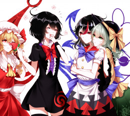 Картинка sheya аниме touhou девушка