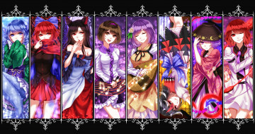 Картинка sheya аниме touhou девушка