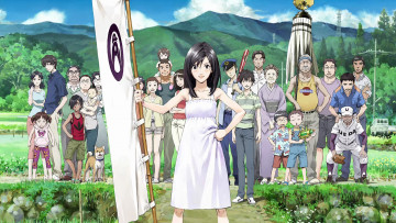 Картинка аниме summer+wars summer wars