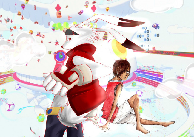 Обои картинки фото аниме, summer wars, summer, wars
