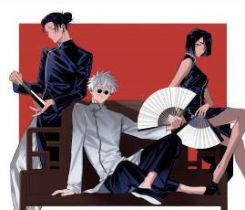 Картинка аниме jujutsu+kaisen магическая битва