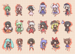 Картинка аниме touhou тоухоу