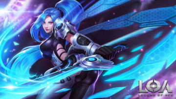 Картинка видео+игры legend+of+ace девушка меч магия