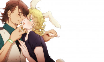 Картинка аниме tiger+and+bunny тигр и кролик