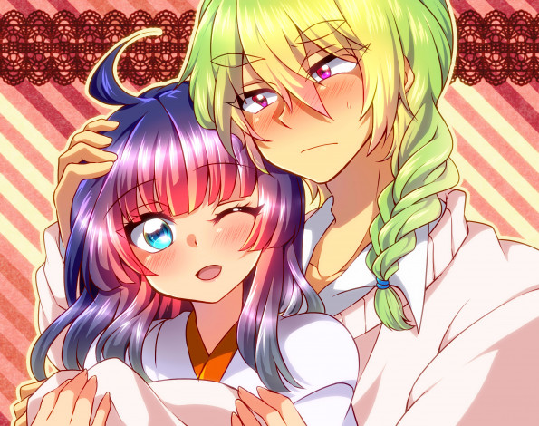 Обои картинки фото аниме, unknown,  другое , двое