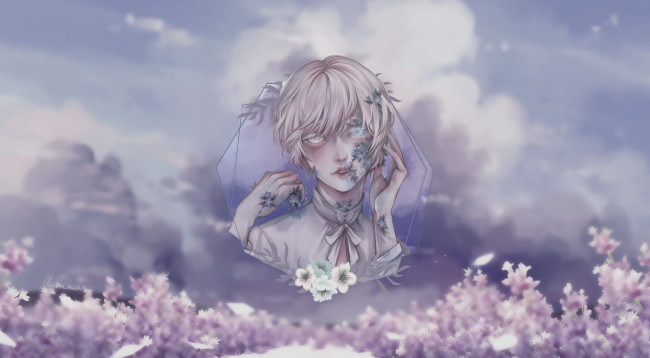 Обои картинки фото аниме, unknown,  другое , девушка