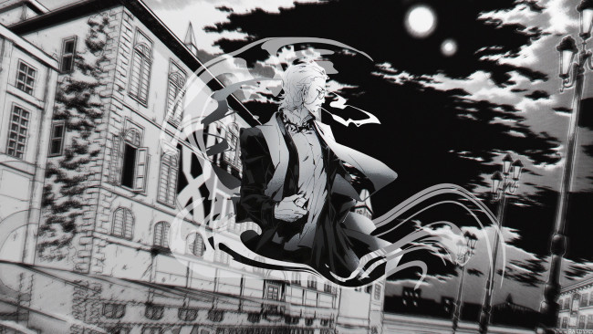 Обои картинки фото аниме, ao no exorcist, синий, экзорцист