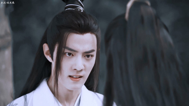 Обои картинки фото кино фильмы, the untamed, вэй, усянь, разговор