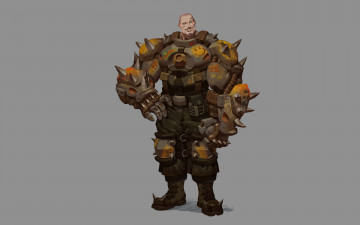 Картинка фэнтези люди воин броня