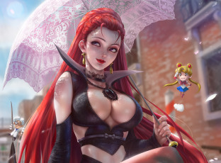 Картинка аниме sailor+moon девушка