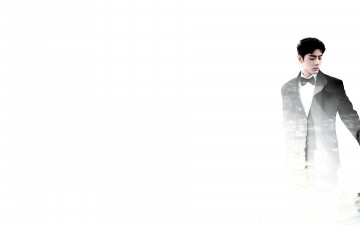 Картинка мужчины xiao+zhan актер пиджак бабочка туман