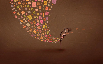 обоя рисованное, vladstudio