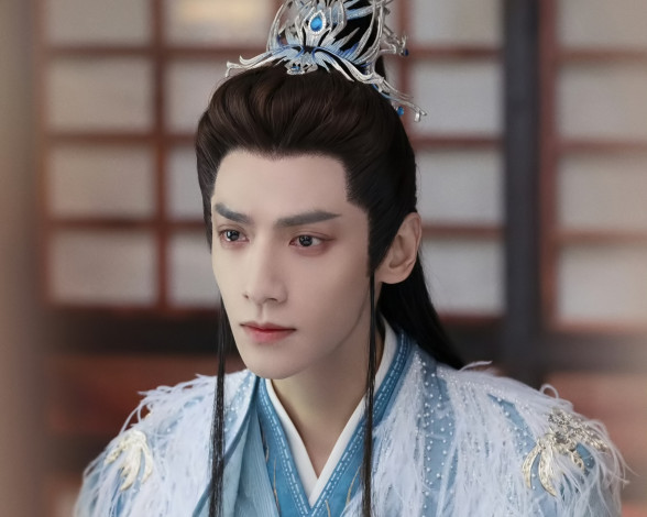 Обои картинки фото кино фильмы, till the end of the moon, светлый, пепел, луны, тань, тай, цзинь, минъе, бог, войны, владыка, демонов