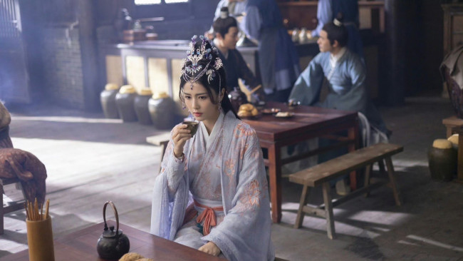 Обои картинки фото кино фильмы, till the end of the moon, светлый, пепел, луны, ли, сусу, е, сеу