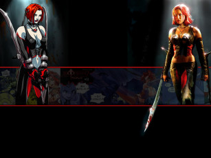 Картинка bloodrayn mix видео игры bloodrayne