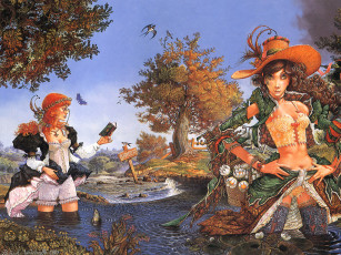 Картинка фэнтези девушки