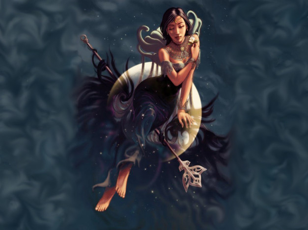 Обои картинки фото фэнтези, девушки