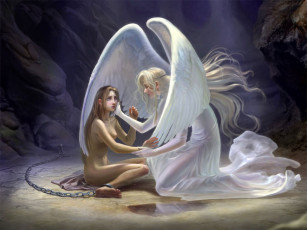 Картинка фэнтези ангелы