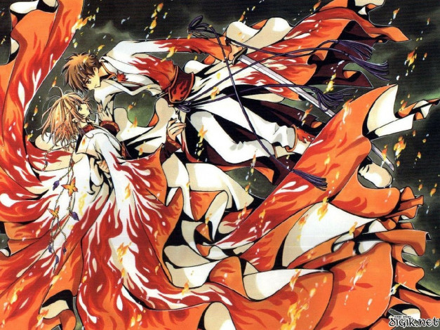 Обои картинки фото аниме, tsubasa, reservoir, chronicles