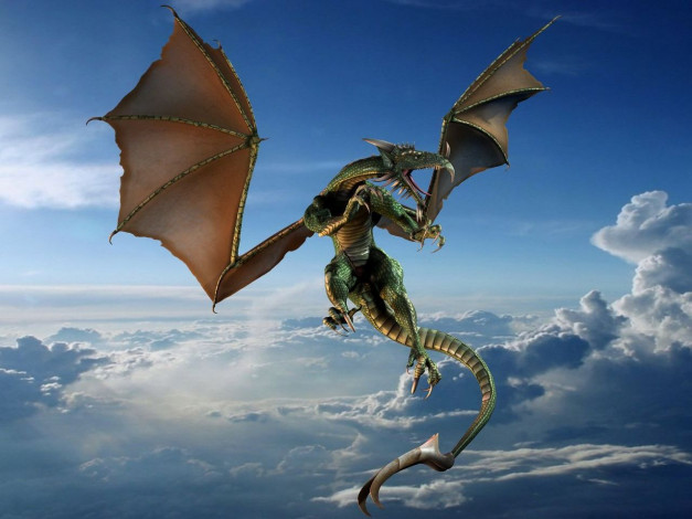 Обои картинки фото фэнтези, драконы