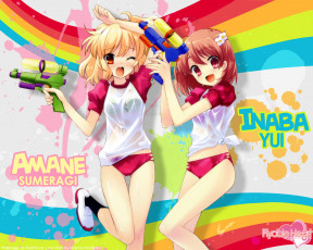 Картинка аниме flyable heart