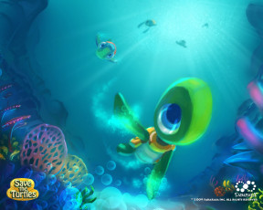 Картинка save the turtles видео игры