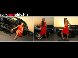 Картинка автомобили авто девушками