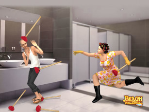 Картинка beach volleyball online видео игры