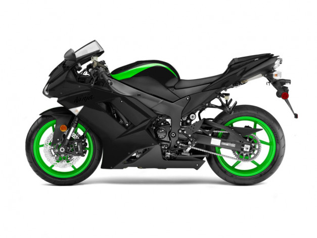 Обои картинки фото мотоциклы, kawasaki