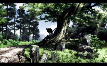 Картинка аниме afro samurai