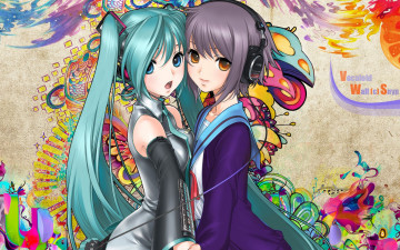Картинка аниме vocaloid