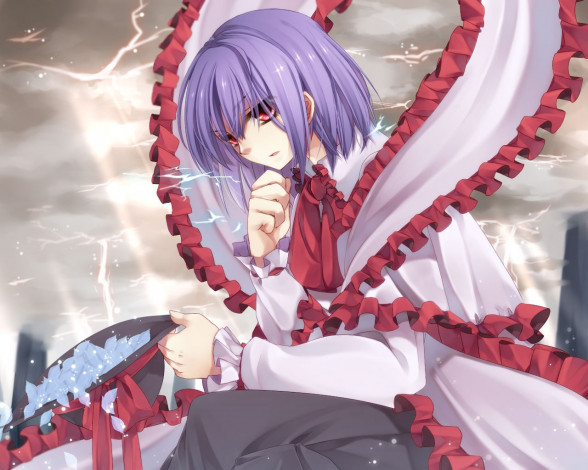 Обои картинки фото аниме, touhou