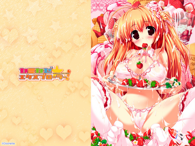 Обои картинки фото kamikaze, explorer, visual, novel, аниме