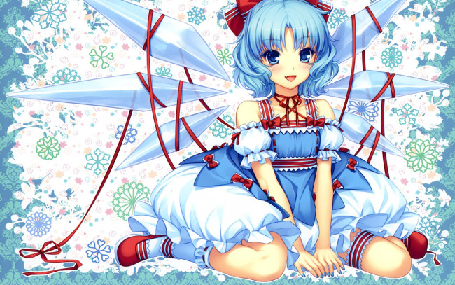 Обои картинки фото аниме, touhou