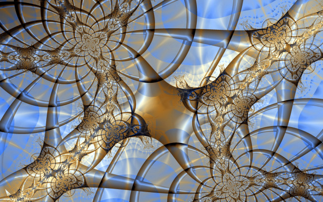 Обои картинки фото 3д, графика, fractal, фракталы, цвета, узор